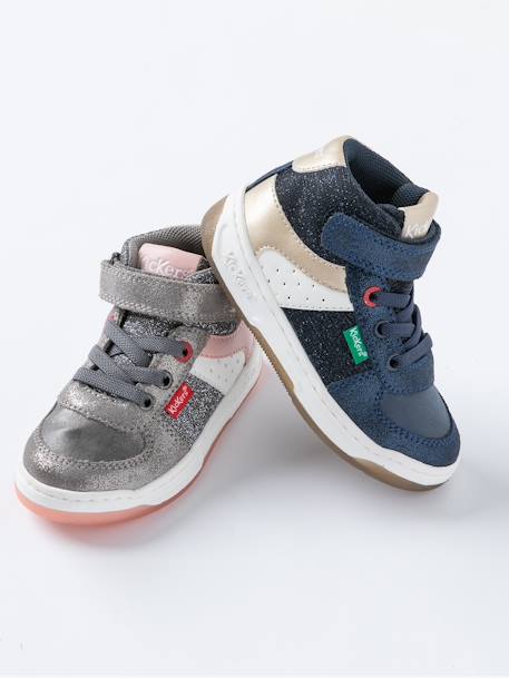 Kinder Sneakers „Kickalien“ KICKERS - grau+khaki+marine+nachtblau - 22