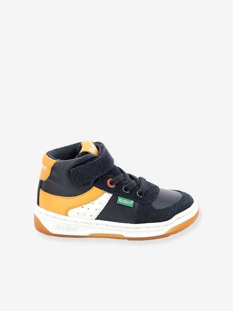 Kinder Sneakers „Kickalien“ KICKERS - grau+khaki+marine+nachtblau - 24