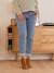 Umstands-Jeans mit Stretch-Einsatz, Mom-Fit - blue stone+blue stone+grau+schwarz - 10