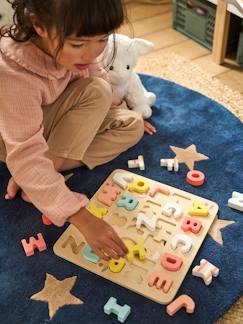 Spielzeug-Pädagogische Spiele-Puzzles-Kinder Buchstaben-Puzzle, Holz FSC