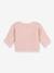 Baby Strickjacke PETIT BATEAU, Bio-Baumwolle - rosa+weiß - 2