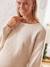 Pullover mit Seitenschlitzen, Schwangerschaft & Stillzeit - grau meliert - 7