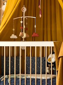 Kinderzimmer-Kindermöbel-Babybetten & Kinderbetten-Bettzubehör-Baby Musikmobile, Glitzer-Mond und Sterne