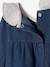 Mädchen Baby Jeanskleid mit besticktem Kragen - blue stone - 4