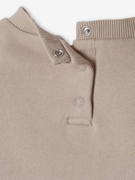 Baby-Set: Sweatshirt, Hose & Hut - grau - 6