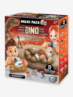 Spielzeug-Pädagogische Spiele-Naturwissenschaft & Multimedia-12er-Set Dino-Eier BUKI