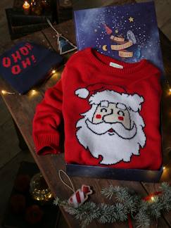 Jungenkleidung-Pullover, Strickjacken, Sweatshirts-Pullover-Jungen Geschenk-Set: Pullover & Mütze, Weihnachten Oeko-Tex