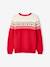 Capsule Collection: Eltern Weihnachts-Pullover Oeko-Tex - rot+tanne - 4