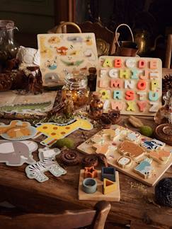 Spielzeug-Pädagogische Spiele-Puzzles-Steckpuzzle „Wald“, Holz FSC