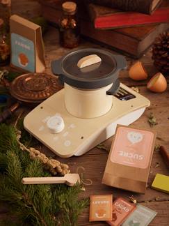Spielzeug-Spielküchen, Tipis & Kostüme -Spielküchen & Puppengeschirr-Kinder Küchenmaschine, Holz FSC