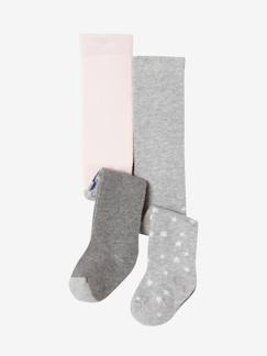 Babymode-Socken & Strumpfhosen-2er-Pack Baby Strumpfhosen, Tupfen/Koala