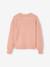 Weicher Mädchen Jacquardpullover Oeko-Tex - hellblau+rosa - 8