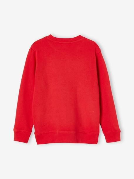 Jungen Rundhals-Sweatshirt BASIC - blau+rot - 5