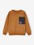 Jungen Sport-Sweatshirt mit Tasche - braun - 3