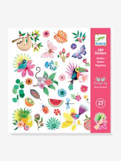 Spielzeug-Kreativität-Sticker, Collagen & Knetmasse-160 Sticker PARADIES DJECO