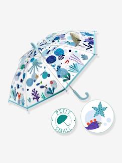 Kinder Regenschirm DJECO mit Meermotiven -  - [numero-image]