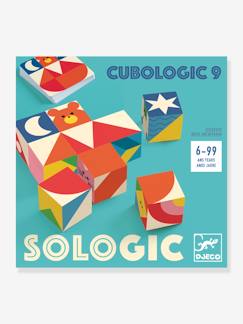 Spielzeug-Pädagogische Spiele-Formen, Farben & Kombinieren-Logik-Spiel „Cubologic 9“ DJECO FSC