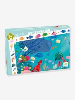 Spielzeug-Lernspielzeug-Puzzles-Lern-Puzzle mit Meerestieren DJECO