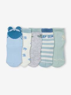 Babymode-Socken & Strumpfhosen-5er-Pack Baby Socken „Sea Baby“ Oeko-Tex