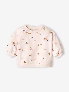 Babymode-Pullover, Strickjacken & Sweatshirts-Sweatshirts-Baby Sweatshirt mit Öffnung vorn