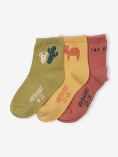 3er-Pack Baby Socken mit Kaktus Oeko-Tex -  - [numero-image]