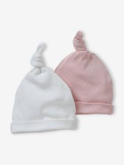 Babymode-Accessoires-Sonstige Accessoires-2er-Pack Baby Mützen