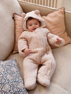 Babymode-Mäntel, Jacken, Overalls & Ausfahrsäcke-Baby Overall aus Musselin, seitliche Öffnung