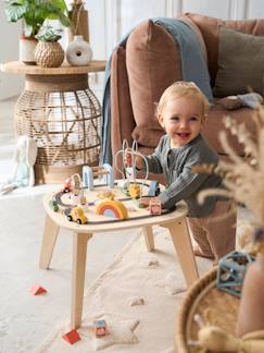Spielzeug-Baby-Baby Activity-Tisch mit Autos, Holz FSC®