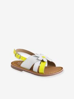 Kinderschuhe-Mädchenschuhe-Sandalen-Mädchen Sandalen, Neon-Details