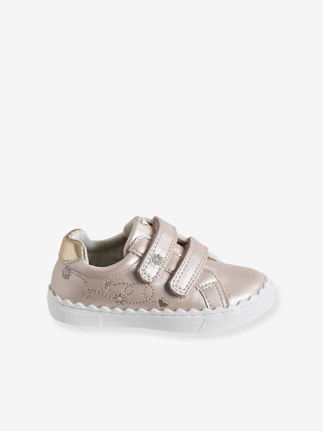 Baby Klett-Sneakers - zartrosa - 2