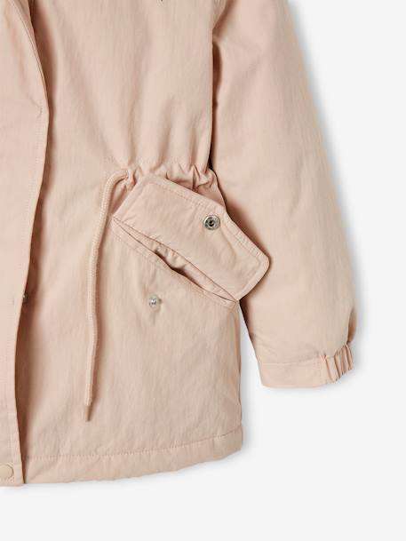3-in-1 Mädchen Übergangsjacke mit Recyclingmaterial - aqua+zartrosa - 19