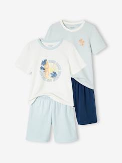 Jungenkleidung-Schlafanzüge-2er-Pack kurze Jungen Schlafanzüge „Honolulu“
