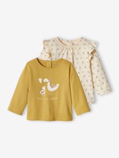 Babymode-Shirts & Rollkragenpullover-Shirts-2er-Pack Baby Shirts BASIC
