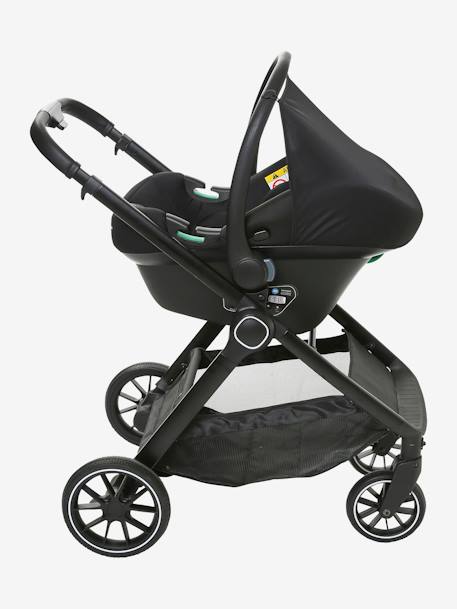 Kombi-Kinderwagen „Auriga“ mit Babyschale & Babywanne - nachtblau+schiefergrau - 30