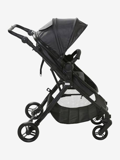 Kombi-Kinderwagen „Libra“ mit Babyschale - grau glanzeffekt - 17