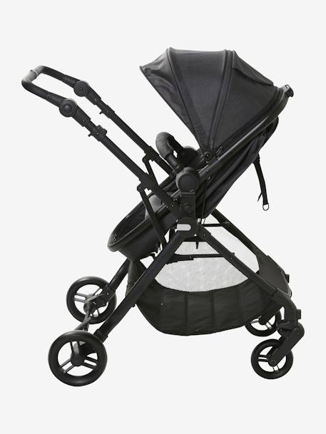 Kombi-Kinderwagen „Libra“ mit Babyschale - grau glanzeffekt - 15