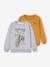 2er-Pack Jungen Sweatshirts, BMX-Print - senfgelb - 1