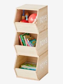 Kinderzimmer-Aufbewahrung-Spielzeugkisten & Truhen-Kinderzimmer Regal „Toys“, 3 Fächer