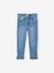 Mädchen 3/4-Jeans mit Schleife - blue stone+double stone - 10