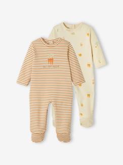 Babymode-Strampler & Schlafanzüge-2er-Pack Jungen Baby Strampler, Interlock-Jersey