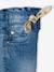 Mädchen 3/4-Jeans mit Schleife - blue stone+double stone - 4