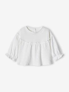 Babymode-Baby Shirt mit Stickerei