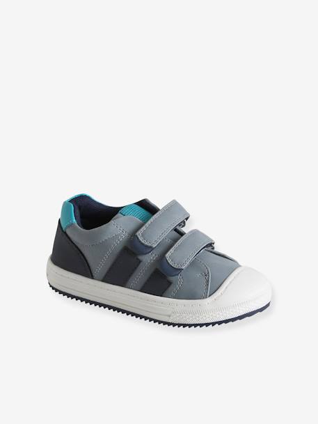 Jungen Klett-Sneakers, Anziehtrick - blau - 1