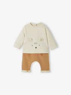 Babymode-Baby-Sets-Baby Set aus Sweatshirt und Hose Oeko-Tex, personalisierbar