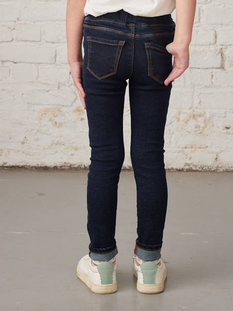 Mädchen Jeggings BASIC - blue stone+double stone+grau - 7