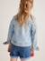 Mädchen Jeansjacke, personalisierbar - blue stone+double stone - 21