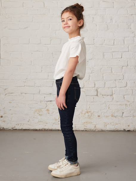 Mädchen Jeggings BASIC - blue stone+double stone+grau - 2
