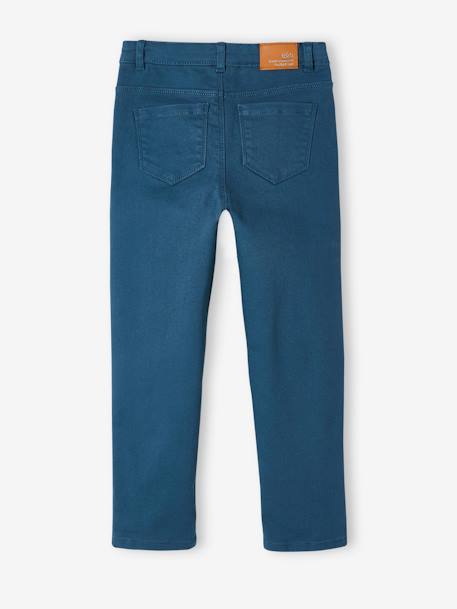 Mädchen Mom-Fit-Hose, Hüftweite REGULAR - nachtblau+pfirsich+wollweiß - 3