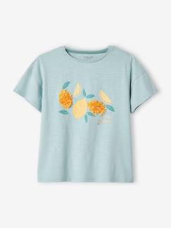 Maedchenkleidung-Shirts & Rollkragenpullover-Mädchen T-Shirt mit Rüschenmotiv