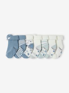 Babymode-Socken & Strumpfhosen-7er-Pack Baby Socken mit Stern und Fuchs BASIC Oeko-Tex